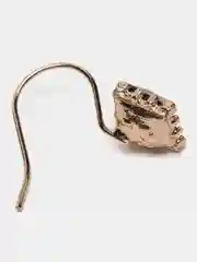 Черный серьги