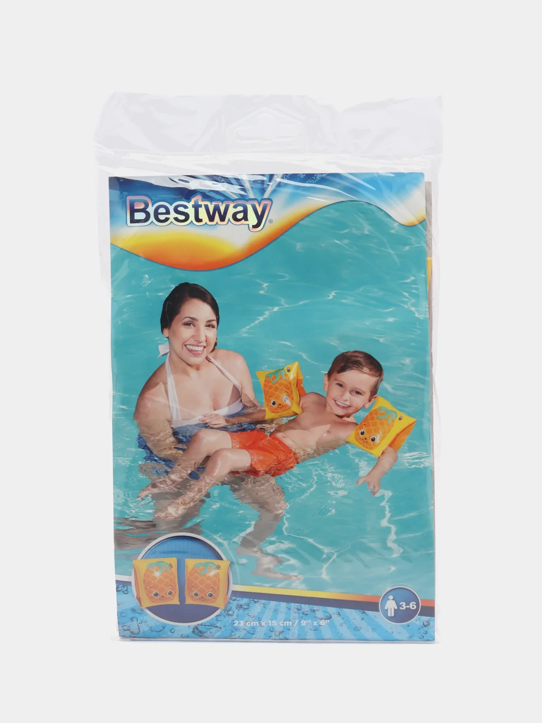 Нарукавники для плавания "Фрукты", 23 х 15 см, от 3-6 лет, цвета микс, 32042 Bestway