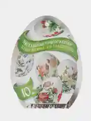 Лайм наклейки для яиц,  термоэтикетки для яиц Пасха, термонаклейки
