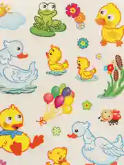 Желтый наклейки для яиц "Пасха"