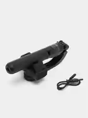 Черный стабилизатор для телефона Gimbal Stabilizer, 4 в 1  и 5 в 1 с подсветкой, селфи