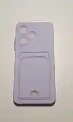 Чехол INFINIX HOT 30 с защитой камеры и карман для пластиковой карты