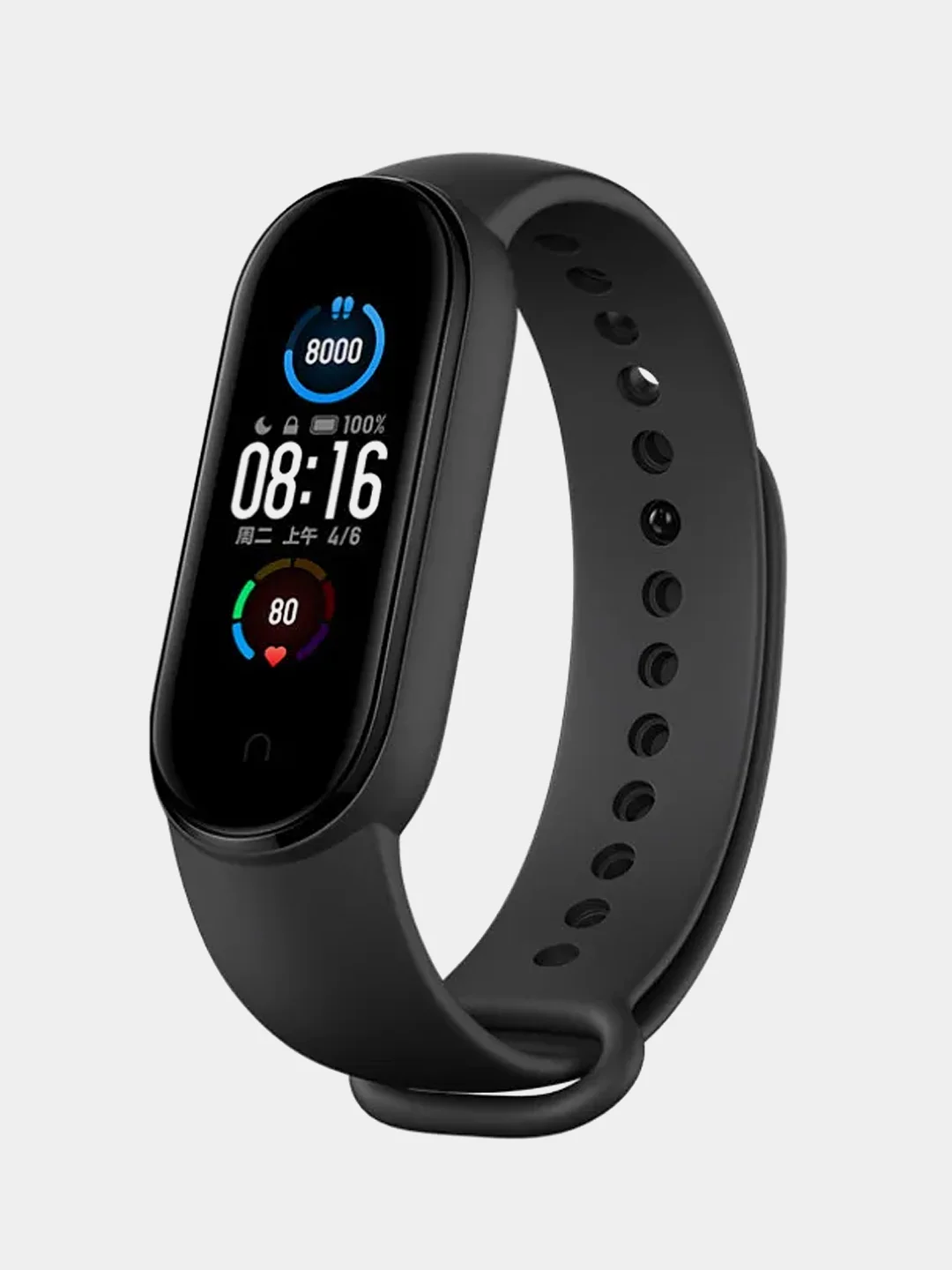 Черный умные часы M5 Smart Band Sport