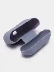 Морской силиконовый чехол для наушников Airpods (Аирподс) 1, 2, 3, Pro, с карабином-держателем