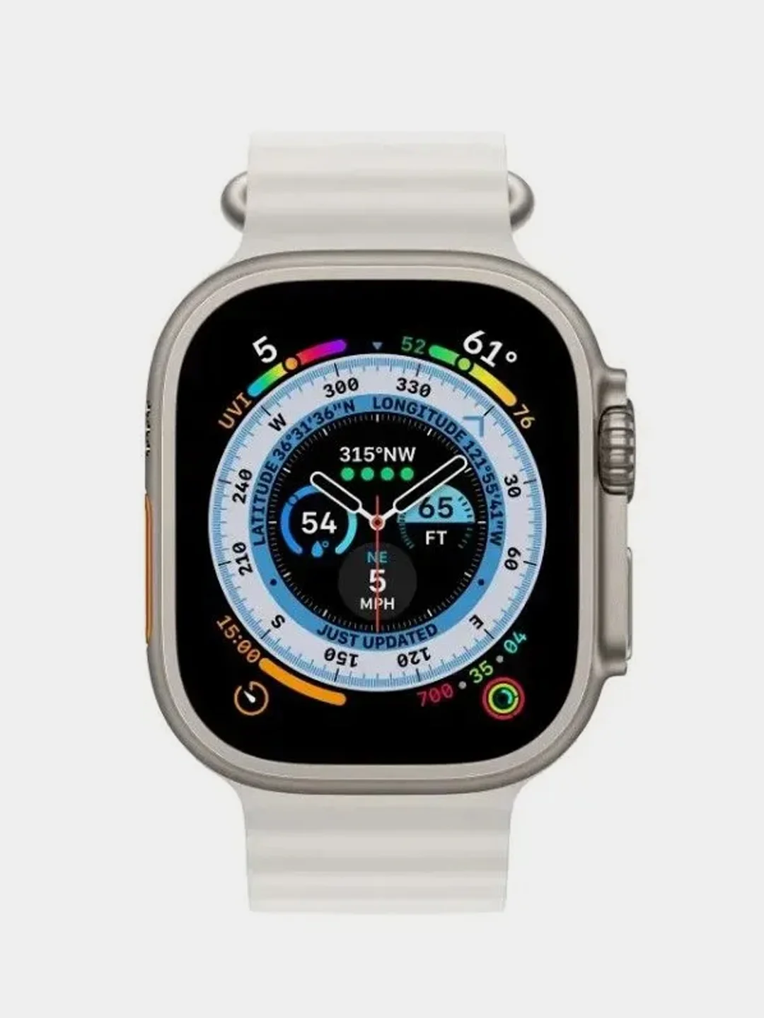 Белый смарт часы Smart Watch 8