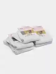 Слоновая кость носки унисекс, короткие, однотонные