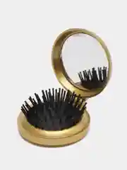 Золотой расческа складная