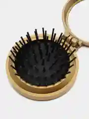 Золотой расческа складная