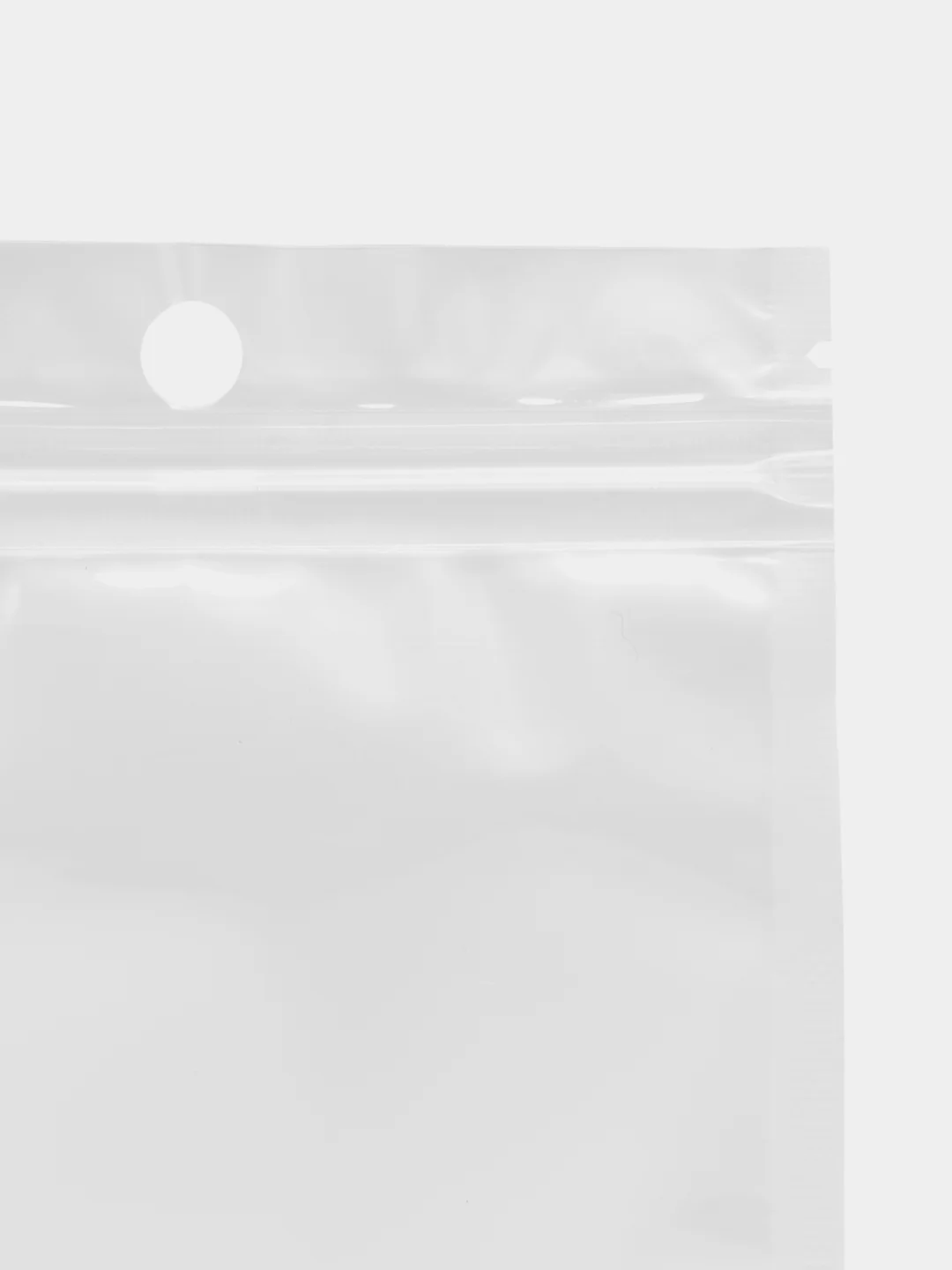 Белый упаковочные Zip-lock пакеты, с защелкой и подвесом