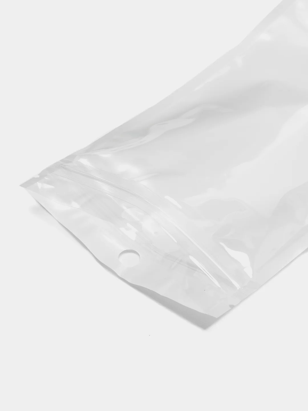 Белый упаковочные Zip-lock пакеты, с защелкой и подвесом