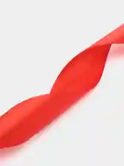 Красный лента атласная 25 мм. Длина 3 метра