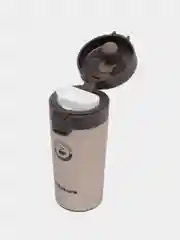 Термокружка Sakura TM-01-380Z с кнопкой, шампань/champagne, 0,38 л