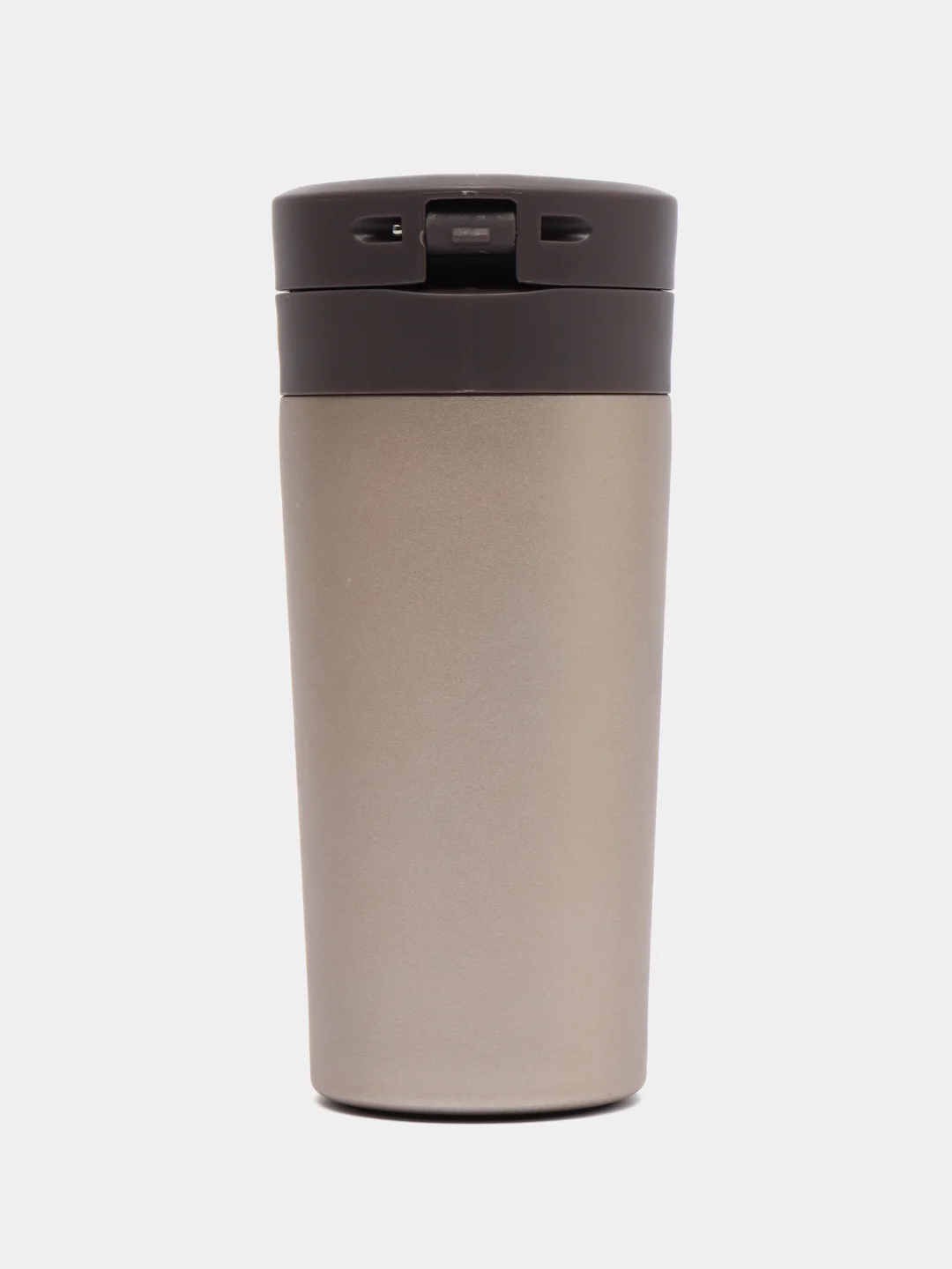 Термокружка Sakura TM-01-380Z с кнопкой, шампань/champagne, 0,38 л
