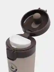 Термокружка Sakura TM-01-380Z с кнопкой, шампань/champagne, 0,38 л