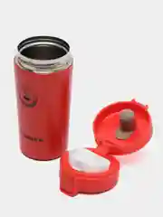 Термокружка Sakura TM-01-380CL с кнопкой коралловый/coral 0,38 л