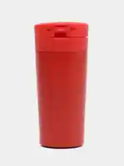 Термокружка Sakura TM-01-380CL с кнопкой коралловый/coral 0,38 л
