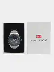 Синий мужские наручные часы Mini Focus MF0187G с хронографом, в подарочной упаковке