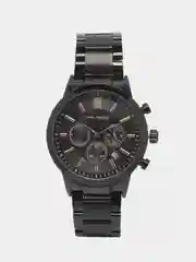 Черный мужские наручные часы Mini Focus MF0188G с хронографом, в подарочной упаковке