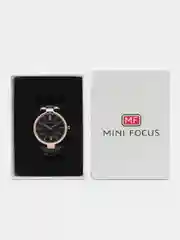 Черный наручные часы Mini Focus MF0189L, женские, в подарочной упаковке