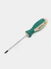 Бирюзовый отвертки SL5, PH2, PH0, SL3, PH1, SL5, двухкомпонентная рукоятка Anti-Slip