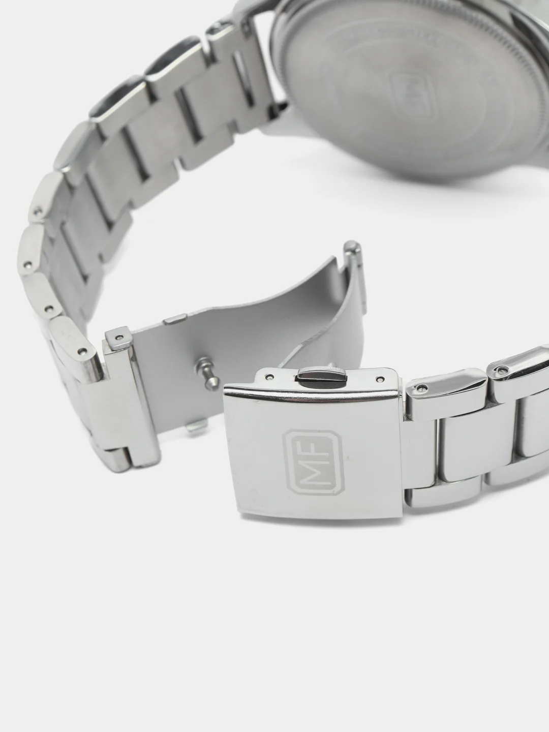 Серебряный мужские наручные часы Mini Focus MF0283G с хронографом, в подарочной упаковке