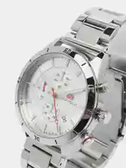 Серебряный мужские наручные часы Mini Focus MF0283G с хронографом, в подарочной упаковке