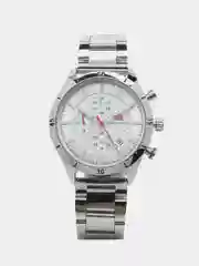 Серебряный мужские наручные часы Mini Focus MF0283G с хронографом, в подарочной упаковке