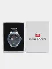 Синий мужские наручные часы Mini Focus MF0199G с хронографом, в подарочной упаковке