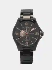 Черный мужские наручные часы Mini Focus MF0199G с хронографом, в подарочной упаковке