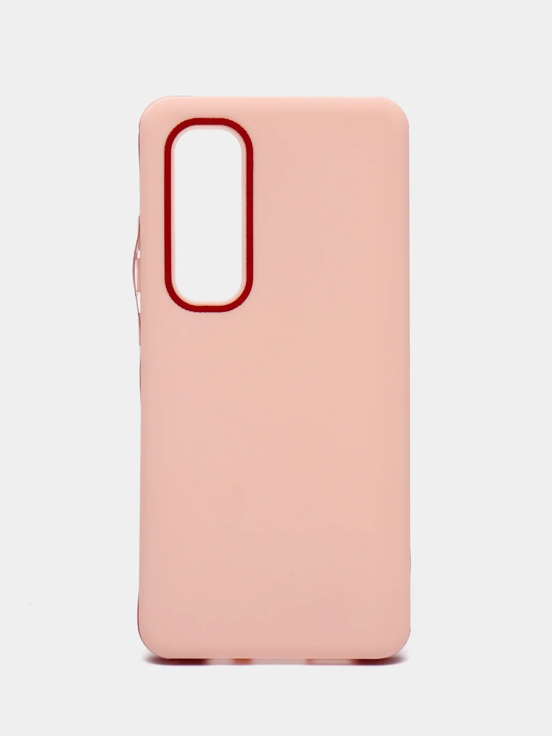 Розовый силиконовый чехол Racy для Xiaomi Mi Note 10/Mi Note 10 Lite/ 8/8A/9