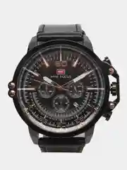 Угольный мужские наручные часы Mini Focus MF0095G, с хронографом, в подарочной упаковке