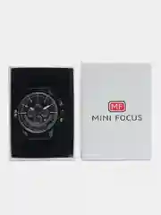 Угольный мужские наручные часы Mini Focus MF0095G, с хронографом, в подарочной упаковке