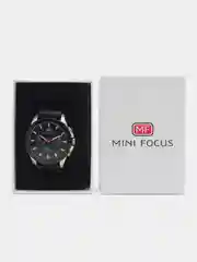 Угольный мужские наручные часы Mini Focus MF0007G с хронографом, в подарочной упаковке