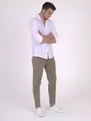 Песочный хаки джинсы мужские летние