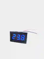 Синий вольтметр цифровой  4.5-30V
