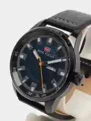 Синий мужские наручные часы Mini Focus MF0027G с календарём, в подарочной упаковке