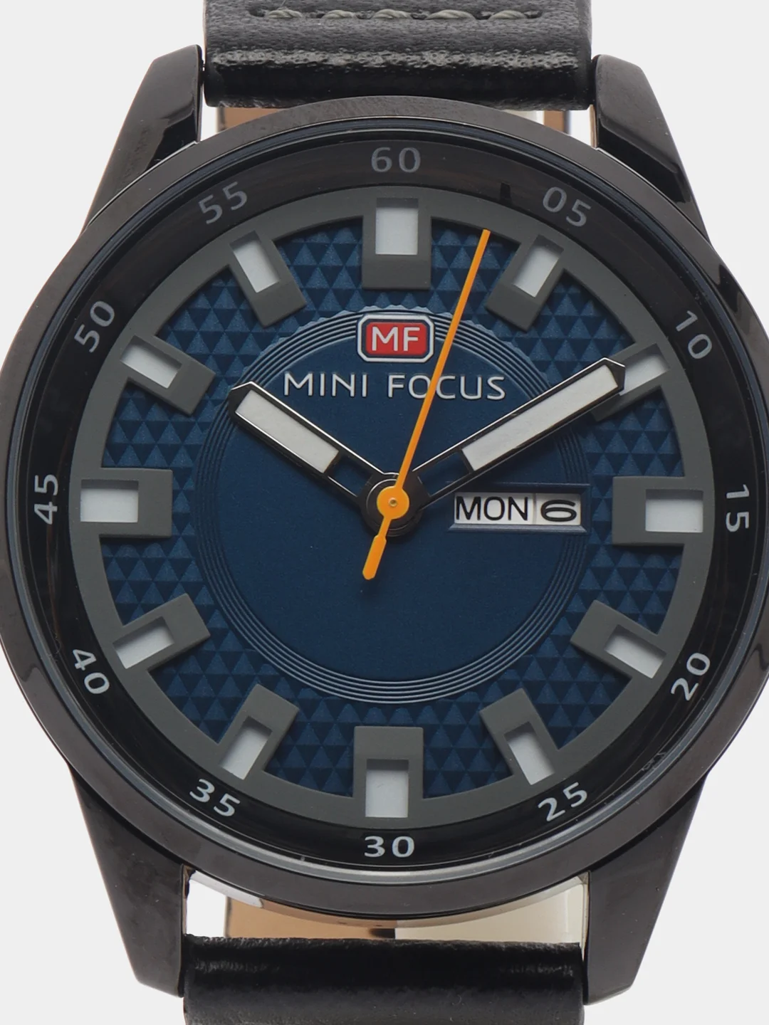 Синий мужские наручные часы Mini Focus MF0027G с календарём, в подарочной упаковке