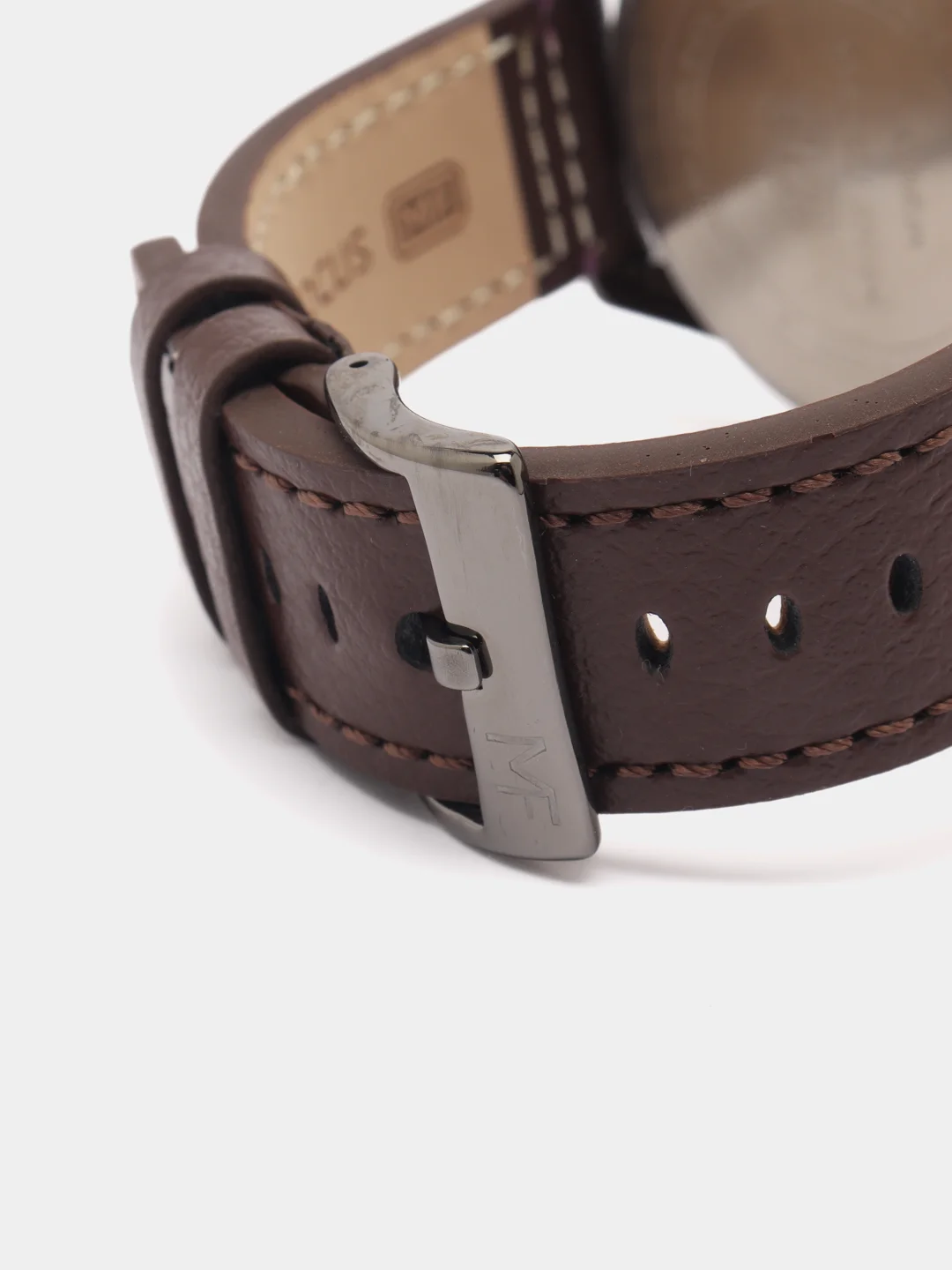 Серый мужские наручные часы Mini Focus MF0026G c календарём, в подарочной упаковке