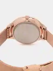 Розовый женские наручные часы Mini Focus MF0045L с металлическим браслетом и камнями