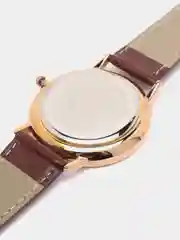 Багровый мужские наручные часы Lige LG1004 c календарём в подарочной упаковке