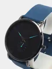 Серый металлик мужские наручные часы Lige LG8932 с хронографом, в подарочной упаковке