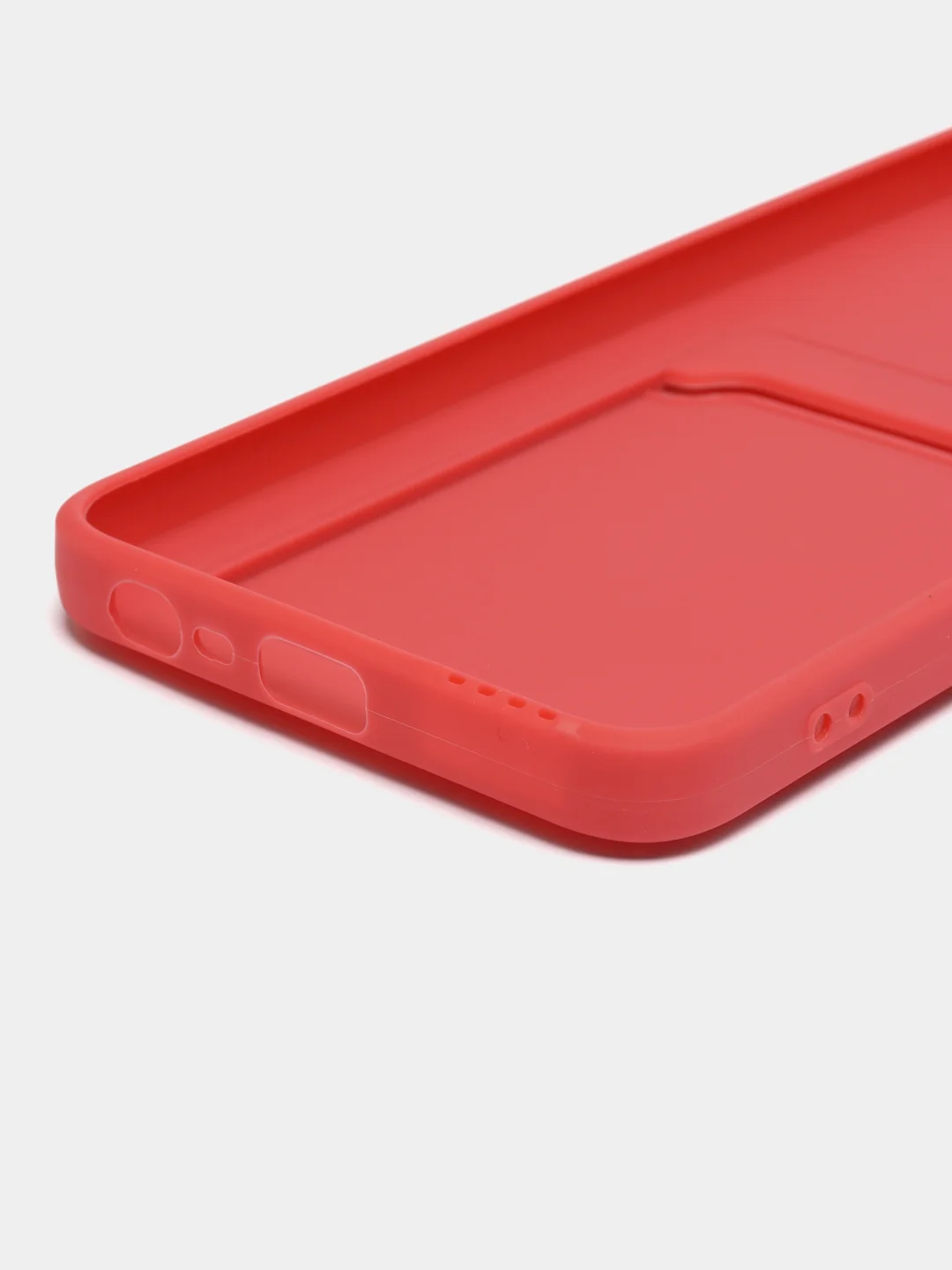 Коралловый силиконовый чехол для Realme C33 (Реалми С33), прозрачный