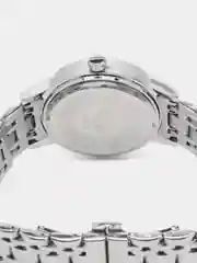 Серебряный мужские наручные часы Lige LG9846 c календарём, в подарочной упаковке