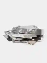 Серый стикеры из фильмов, 45 штук (15 х 3 см)