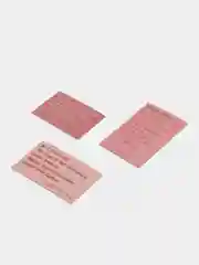 Бордовый стикеры из фильмов, 45 штук (15 х 3 см)