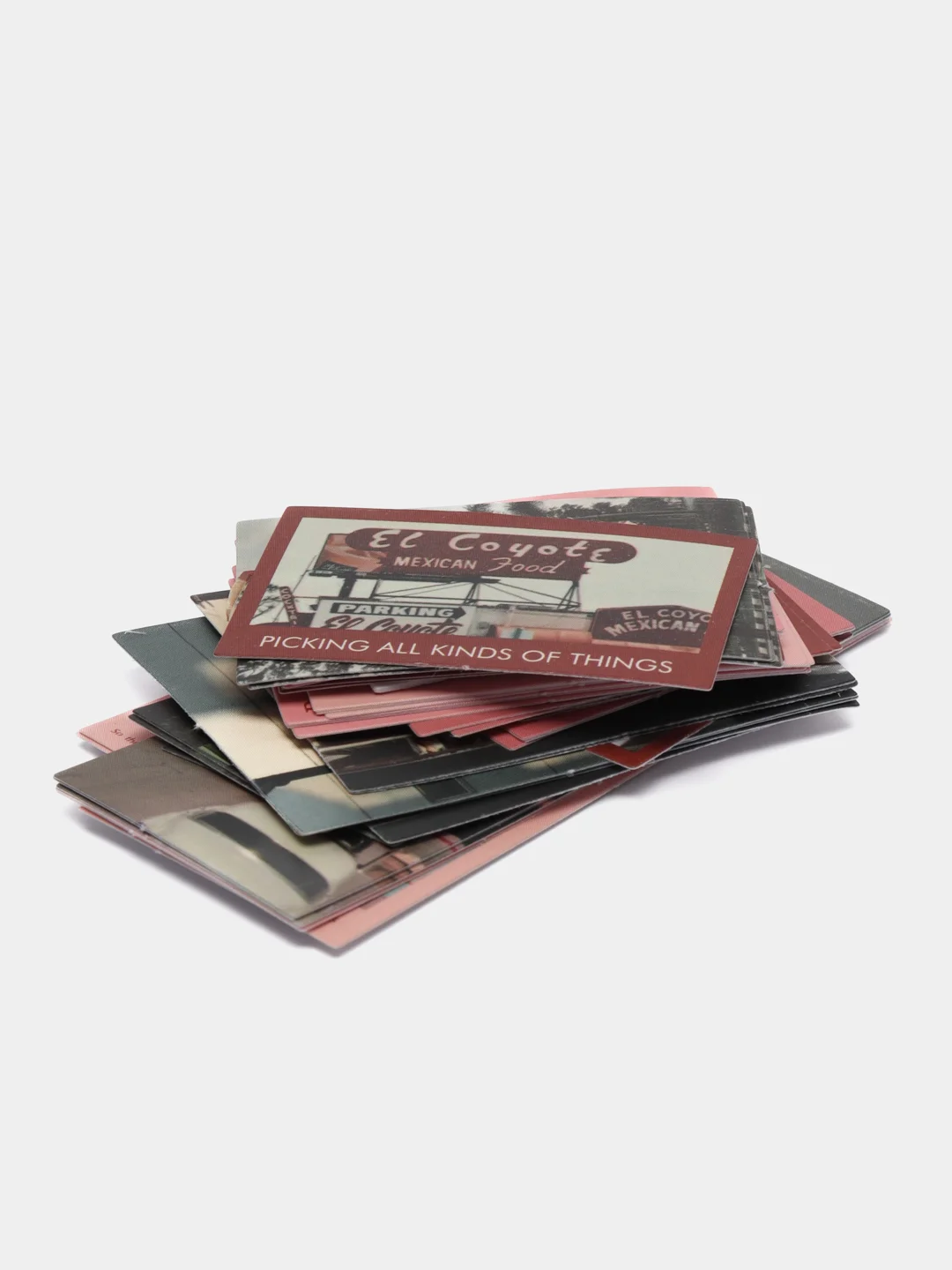 Бордовый стикеры из фильмов, 45 штук (15 х 3 см)