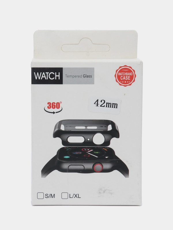 Чехол для Apple Watch, прозрачный, 38 мм, 40 мм, 42 мм, 44 мм