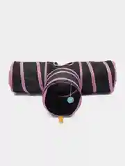 Розовый тоннель игровой для кошек