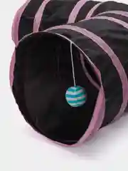 Розовый тоннель игровой для кошек