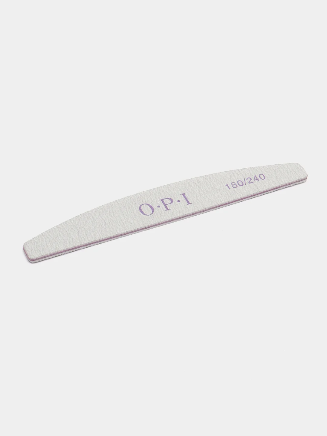 Пилка для ногтей OPI 180/240, 25 штук, серый